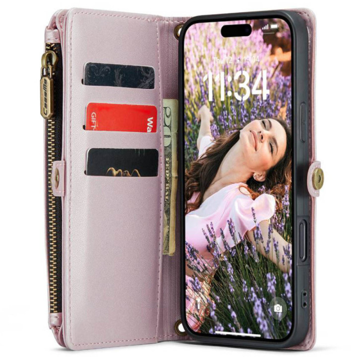 CaseMe Handyhülle C36 Apple iPhone 16 Pro - Rosa