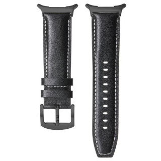 Nahkainen BK kellon ranneke Samsung Galaxy Watch Ultra (47mm) - Onyx black