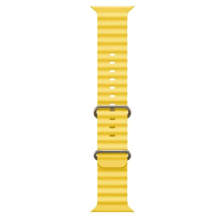 RIB klockarmband Apple Watch 10 (46mm) - Gul