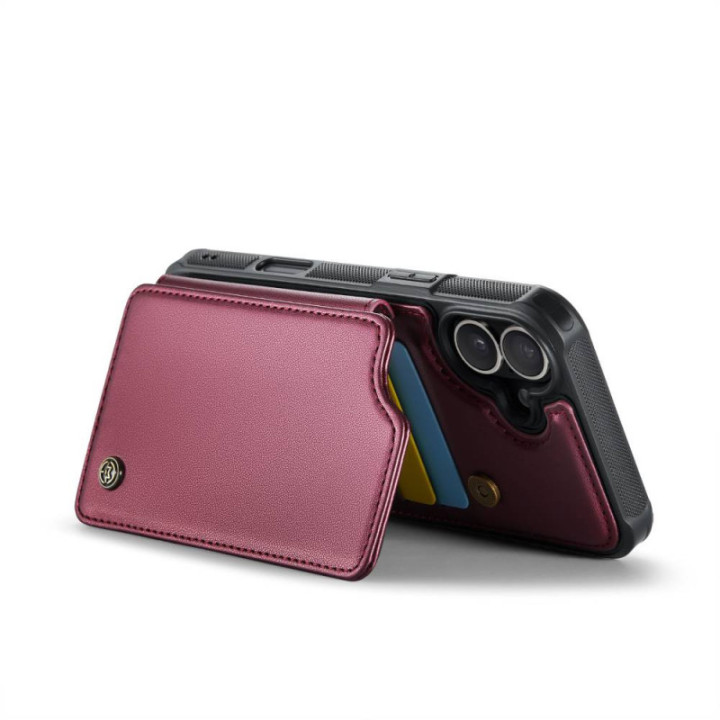 CaseMe mobilcover C22 Apple iPhone 16 - Bordeaux
