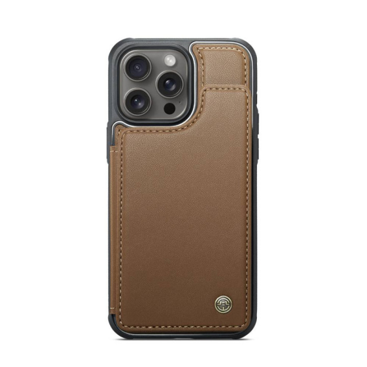 CaseMe puhelimenkotelo C22 Apple iPhone 16 Pro - Ruskea