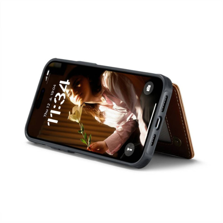 CaseMe puhelimenkotelo C22 Apple iPhone 16 Pro - Ruskea