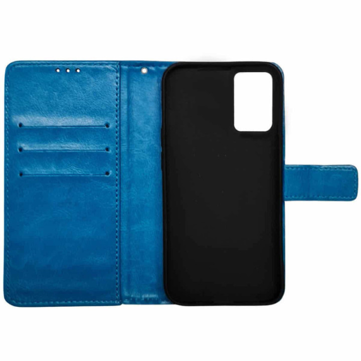 Plånboksfodral 3-kort Motorola Moto G24 - Ljusblå