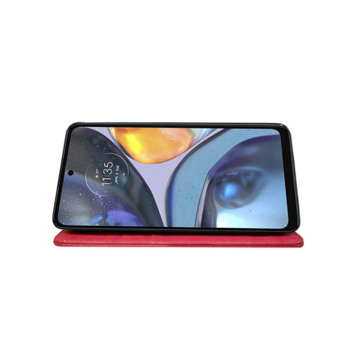 Wallet cover 3-kort Motorola Moto G24 - Lyserød