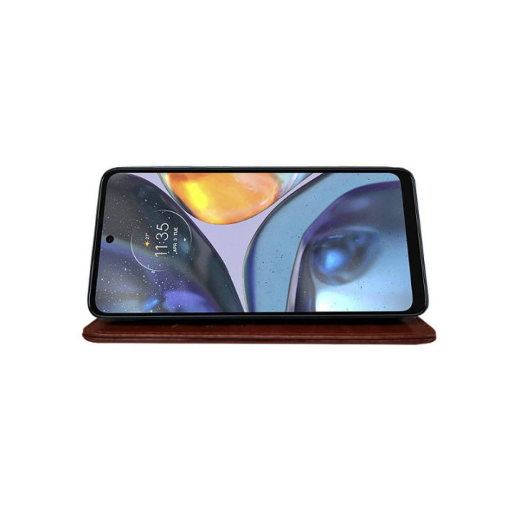 Plånboksfodral 3-kort Motorola Moto G24 - Brun