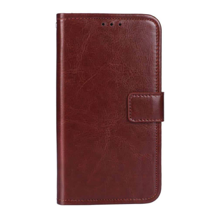 Plånboksfodral 3-kort Motorola Moto G24 - Brun