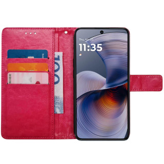 Handyhülle 3-Karten Motorola G55 - Rosa