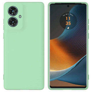 Liquid silicone case Motorola G55 - Mint
