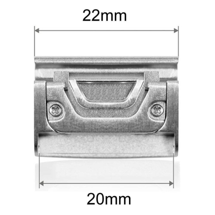 EasyFit Adapter Garmin Fenix 8 Pro (47mm) - Silver