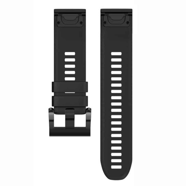 Sport watchband easyfit Garmin Fenix 8 Pro (47mm) - Black