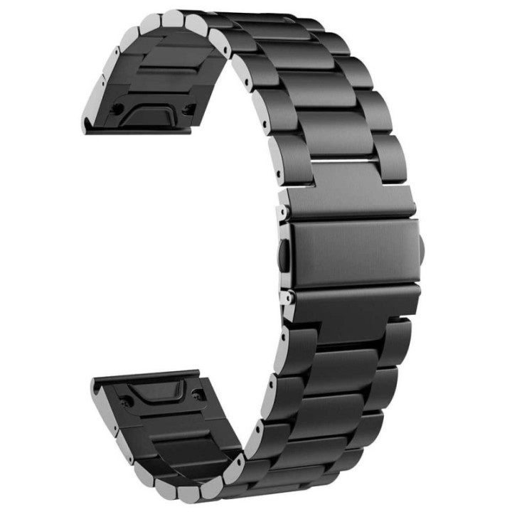 H-Link Titan Uhrarmband Garmin Fenix 5 - Schwarz