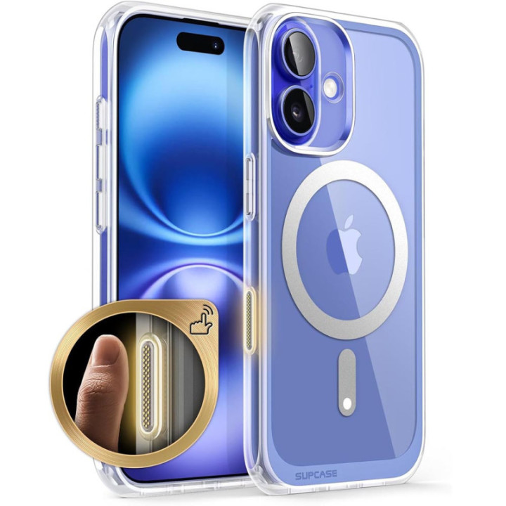 SUPCASE UB Mag skal Apple iPhone 16 - Clear