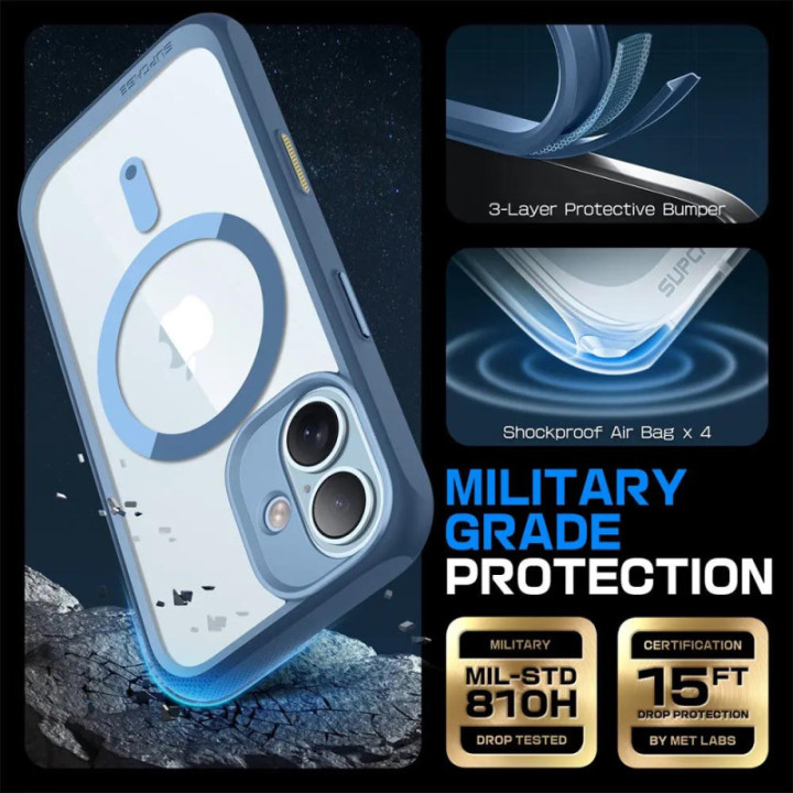 SUPCASE UB Mag Case Apple iPhone 16 - Azure
