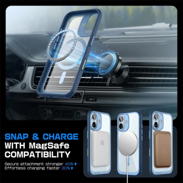 SUPCASE UB Mag Case Apple iPhone 16 - Azure