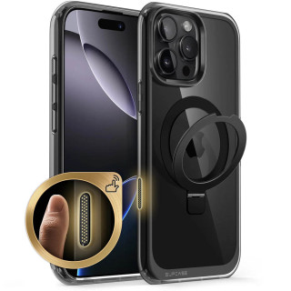 SUPCASE UB Mag Stand kotelo Apple iPhone 16 Pro - Musta