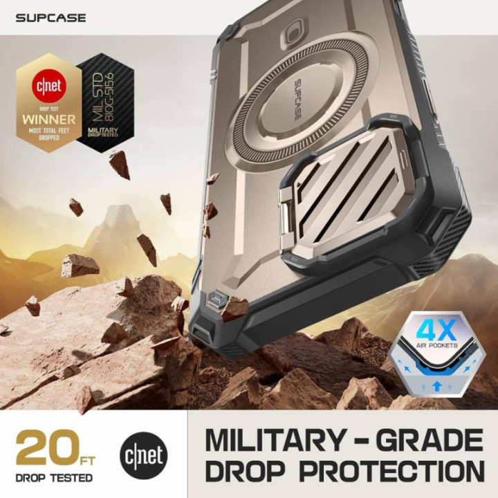 SUPCASE UB Mag XT kuori Apple iPhone 16 Pro - Rosegold