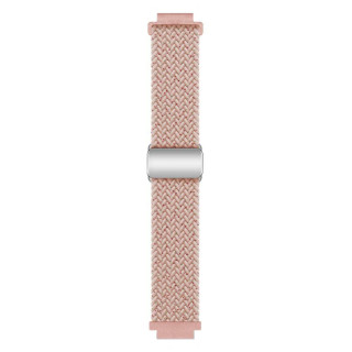 Braided magnetic watchband for Garmin VivoMove 3S - Starlight Pink