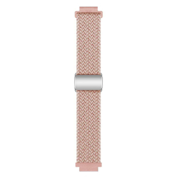 Flettet magnetisk klokkereim Garmin VivoMove 3S - Starlight Pink