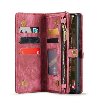 CaseMe puhelimenkotelo 008 8-kortti Samsung Galaxy S24 FE - Punainen