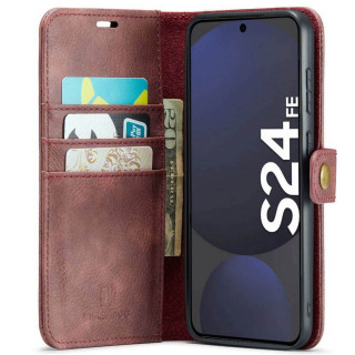 WalletCase DG-Ming 2i1 Samsung Galaxy S24 FE - Red