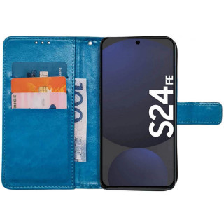 Wallet cover 3-card Samsung Galaxy S24 FE - Lightblue