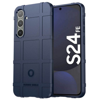 Rugged Shield cover Samsung Galaxy S24 FE - Blå