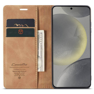 CaseMe mobilfodral 013 Samsung Galaxy S25 - Brun