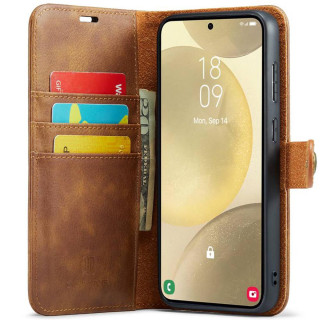 Mobilfodral DG-Ming 2i1 Samsung Galaxy S25 - Brun