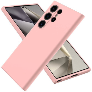Liquid silicone case Samsung Galaxy S25 Ultra - Peach