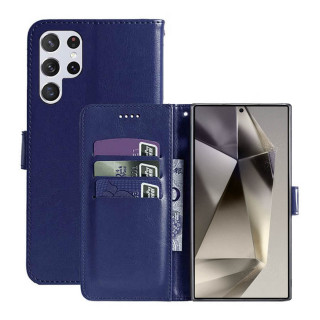 Wallet cover 3-card Samsung Galaxy S25 Ultra - Darkblue