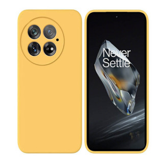 Liquid silikon skal OnePlus 13 - Gul