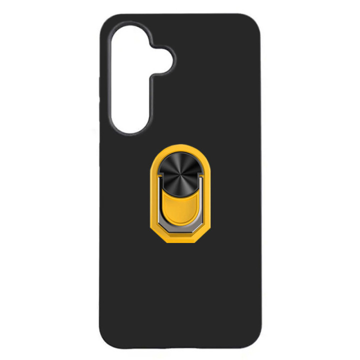 TPU sormuskotelo Samsung Galaxy A25 5G - Keltainen