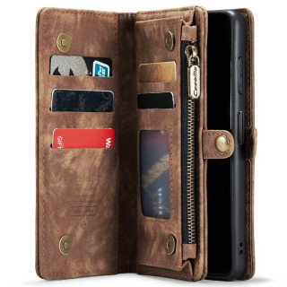 CaseMe mobilcover 008 8-kort Samsung Galaxy A25 5G - Brun