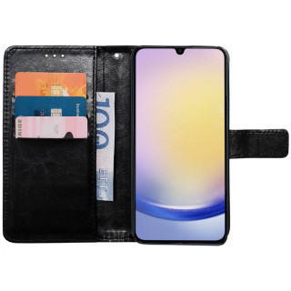 Plånboksfodral 3-kort Samsung Galaxy A25 5G - Svart