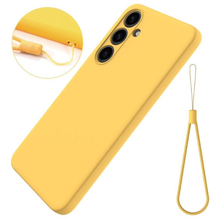 Liquid Silikonhülle Samsung Galaxy A26 5G - Gelb
