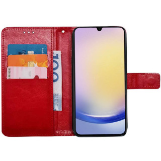 Lommebokdeksel 3-kort Samsung Galaxy A26 5G - Rød