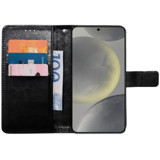 Wallet cover 3-kort Samsung Galaxy S25 Plus - Sort