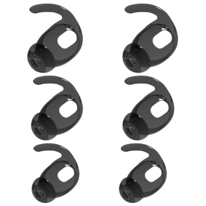 3-par TPE Ear Hooks Apple AirPods Pro (Gen4) - Sort