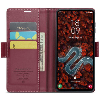 CaseMe puhelimenkotelo 023 Samsung Galaxy S25 Ultra - Viininpunainen