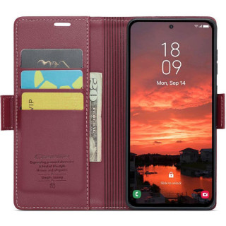 CaseMe Handyhülle 023 Samsung Galaxy S25 - Burgund