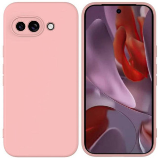 Liquid silikone cover Google Pixel 9a - Peach