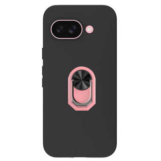 TPU sormuskotelo Google Pixel 9a - Vaaleanpunainen