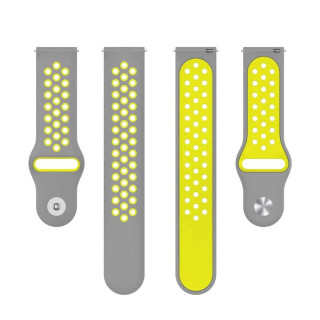 EBN Sport silicone watchband Polar Vantage V3 - Grey/yellow
