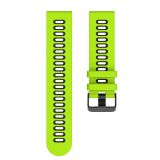 Twin klockarmband till Samsung Galaxy Watch Active 2 (44mm) - Lime/svart