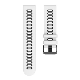 Twin klokkereim til Garmin VivoMove HR - Hvit/svart