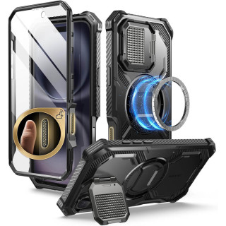 i-Blason Armorbox kotelo Apple iPhone 16 - Musta
