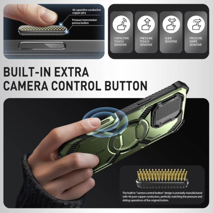 i-Blason Armorbox kotelo Apple iPhone 16 - Guldan