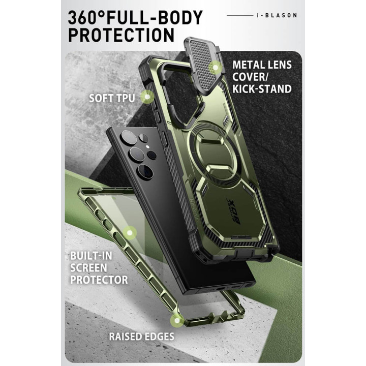 i-Blason Armorbox kotelo Samsung Galaxy S24 Ultra - Guldan