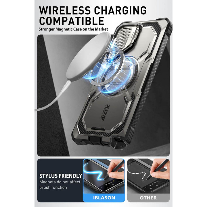 i-Blason Armorbox deksel Samsung Galaxy S24 Ultra - TiGray