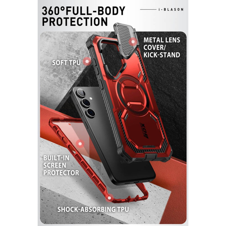 i-Blason Armorbox Hülle Samsung Galaxy S24 Plus - Ruddy